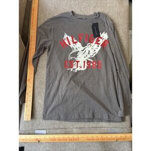 NWT Tommy Hilfiger Youth 16-18 Long Sleeve T-shirt Grey